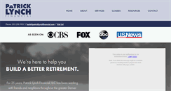 Desktop Screenshot of patricklynchfinancial.com